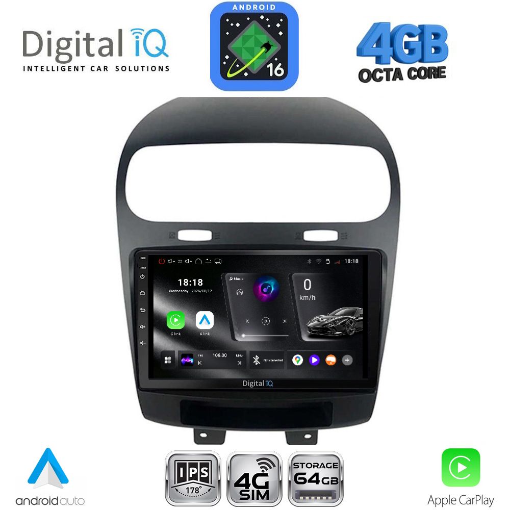DIGITAL IQ RTG 6144_CPA (9inc) MULTIMEDIA TABLET for FIAT FREEMONT mod. 2008-2020 - WEXML.GR