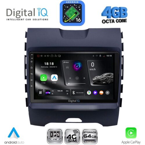 DIGITAL IQ RTG 6152_CPA (9inc) MULTIMEDIA TABLET for FORD EDGE  mod. 2015-2023 - WEXML.GR