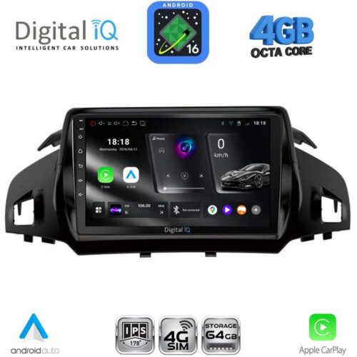 DIGITAL IQ RTG 6160_CPA (9inc) MULTIMEDIA TABLET for FORD KUGA mod. 2013-2019 – CMAX mod. 2011-2020 - WEXML.GR