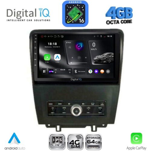 DIGITAL IQ RTG 6165_CPA (9inc) MULTIMEDIA TABLET for FORD MUSTANG mod. 2010-2015 - WEXML.GR