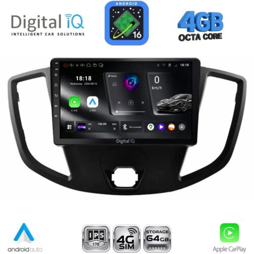 DIGITAL IQ RTG 6179_CPA  (9inc) MULTIMEDIA TABLET for FORD TRANSIT mod. 2014-2020 - WEXML.GR