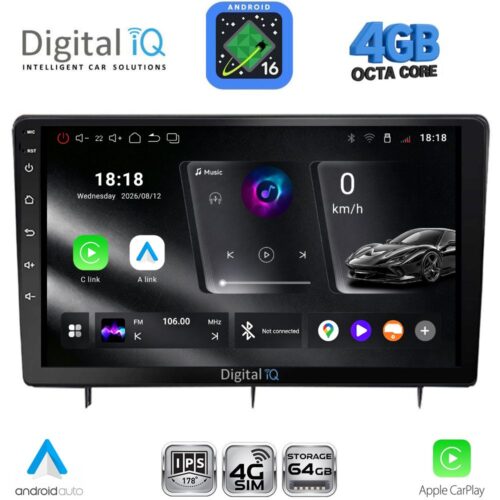 DIGITAL IQ RTG 6192_CPA (10inc) MULTIMEDIA TABLET for HONDA CIVIC mod. 2022-2026 - WEXML.GR