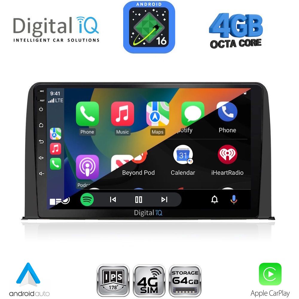 DIGITAL IQ RTG 6199_CPA (10inc) MULTIMEDIA TABLET for HONDA CRV mod. 2017-2023 - immagine 2