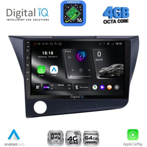 DIGITAL IQ RTG 6203_CPA (9inc) MULTIMEDIA TABLET for HONDA CRZ mod. 2010-2016 - WEXML.GR