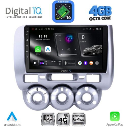 DIGITAL IQ RTG 6210_CPA A/C (9inc) MULTIMEDIA TABLET for HONDA JAZZ mod. 2002-2008 - WEXML.GR