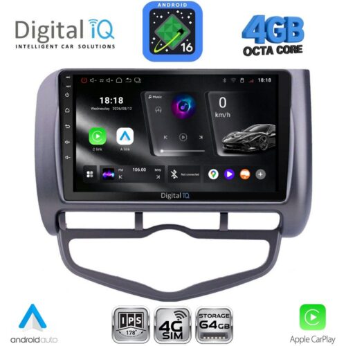 DIGITAL IQ RTG 6210_CPA CLIMA (9inc) MULTIMEDIA TABLET for HONDA JAZZ mod. 2002-2008 - WEXML.GR