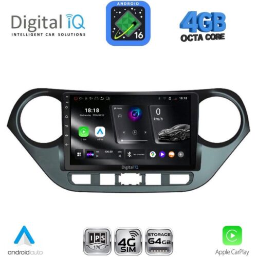 DIGITAL IQ RTG 6224_CPA (9inc) MULTIMEDIA TABLET for HYUNDAI i10 mod. 2014-2020 - WEXML.GR