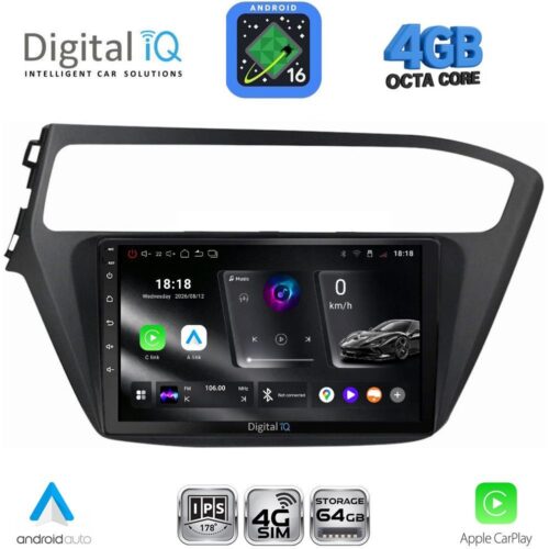DIGITAL IQ RTG 6230_CPA (9inc) MULTIMEDIA TABLET for HYUNDAI i20 mod. 2018-2021 - WEXML.GR