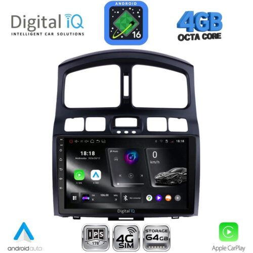DIGITAL IQ RTG 6236_CPA (9inc) MULTIMEDIA TABLET for HYUNDAI SANTA FE mod. 2003-2006 - WEXML.GR