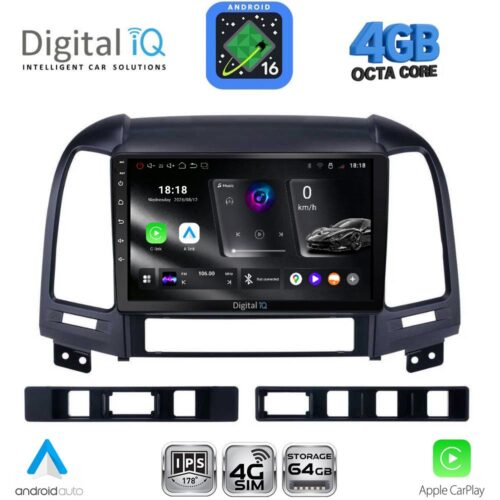 DIGITAL IQ RTG 6239_CPA (9inc) MULTIMEDIA TABLET for HYUNDAI SANTA FE mod. 2005-2013 - WEXML.GR