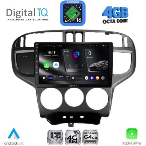 DIGITAL IQ RTG 6240_CPA (9inc) MULTIMEDIA TABLET for HYUNDAI MATRIX mod. 2001-2010 - WEXML.GR