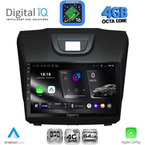 DIGITAL IQ RTG 6255_CPA (9inc) MULTIMEDIA TABLET for ISUZU DMAX mod. 2012-2020 - WEXML.GR