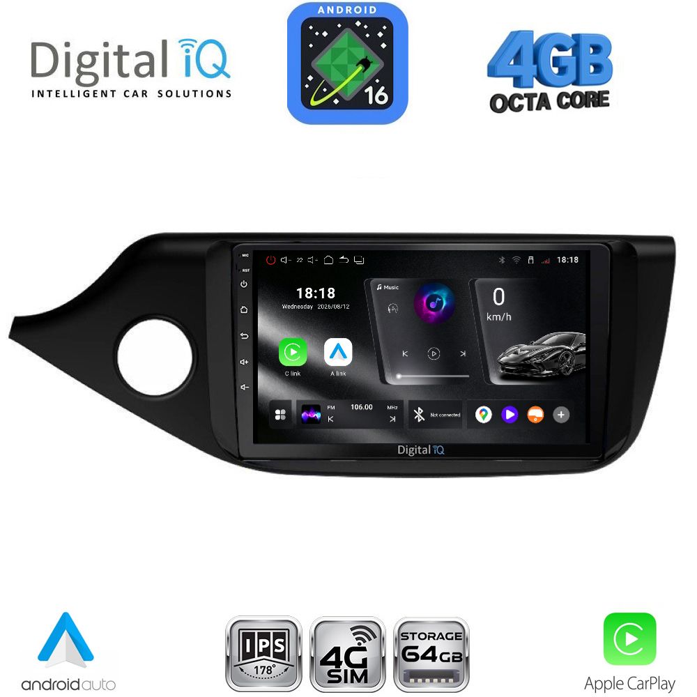 DIGITAL IQ RTG 6302_CPA (9inc) MULTIMEDIA TABLET for KIA CEED mod. 2012-2018 - WEXML.GR