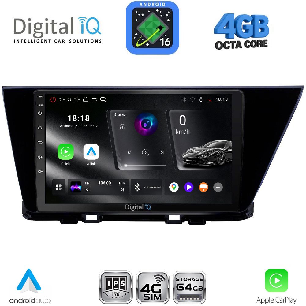 DIGITAL IQ RTG 6305_CPA (9inc) MULTIMEDIA TABLET for KIA NIRO mod. 2017-2021 - WEXML.GR