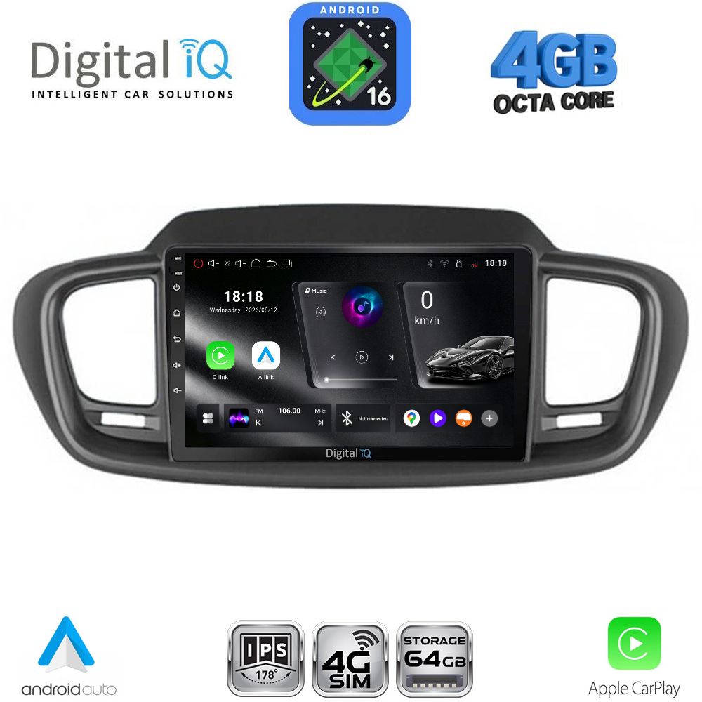 DIGITAL IQ RTG 6319_CPA (10inc) MULTIMEDIA TABLET for KIA SORENTO mod. 2014-2020 - WEXML.GR