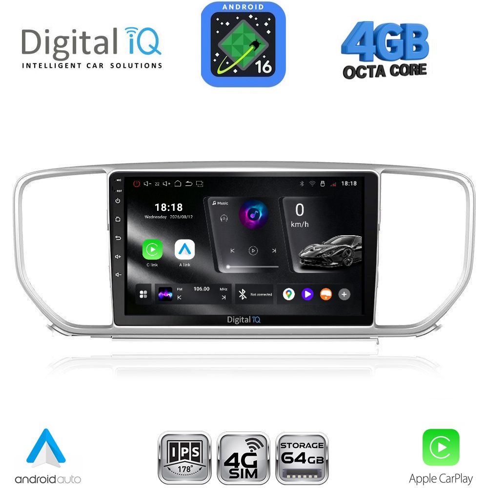 DIGITAL IQ RTG 6327_CPA (9inc) MULTIMEDIA TABLET for KIA SPORTAGE mod. 2018-2021 - WEXML.GR
