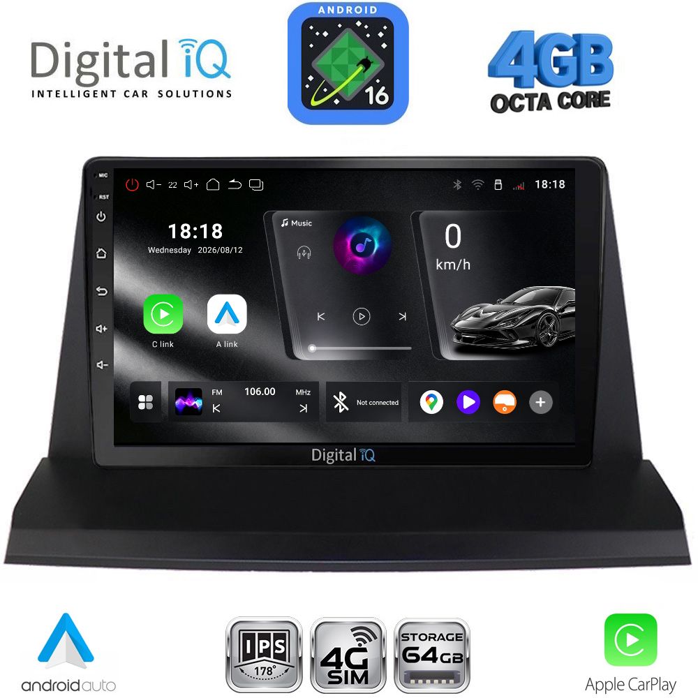 DIGITAL IQ RTG 6350_CPA (9inc) MULTIMEDIA TABLET for LEXUS NX 200 mod. 2014-2022 - WEXML.GR