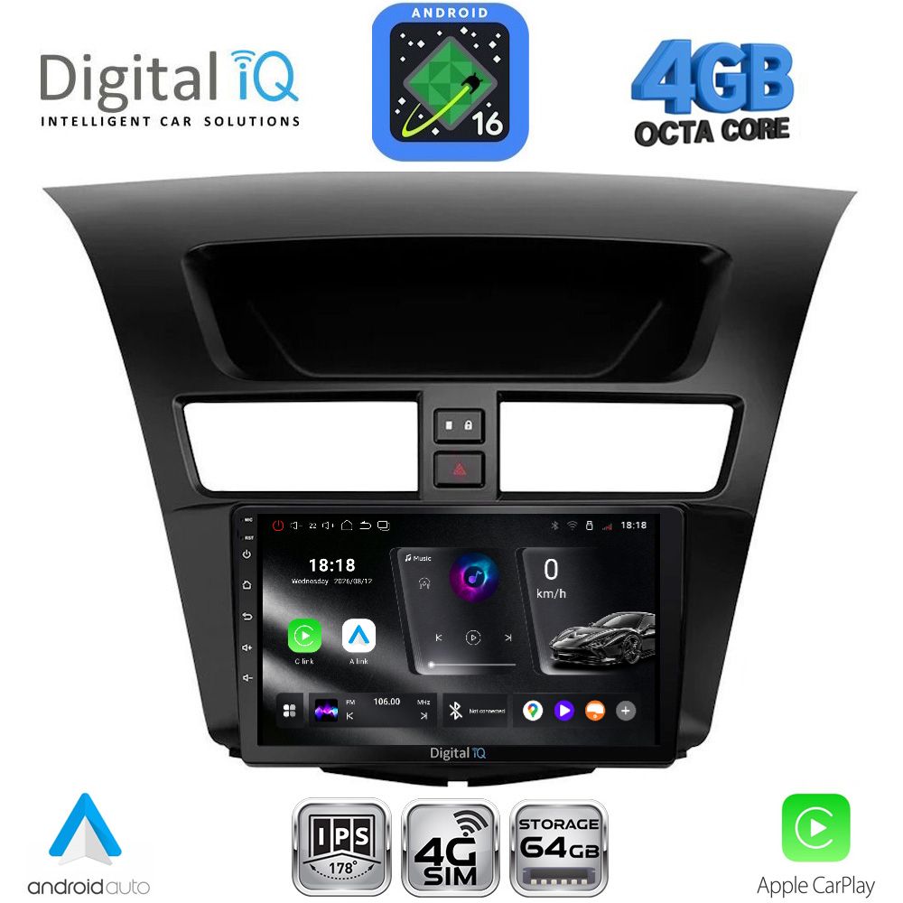 DIGITAL IQ RTG 6364_CPA (9inc) MULTIMEDIA TABLET for MAZDA BT50 mod. 2012-2019 - WEXML.GR