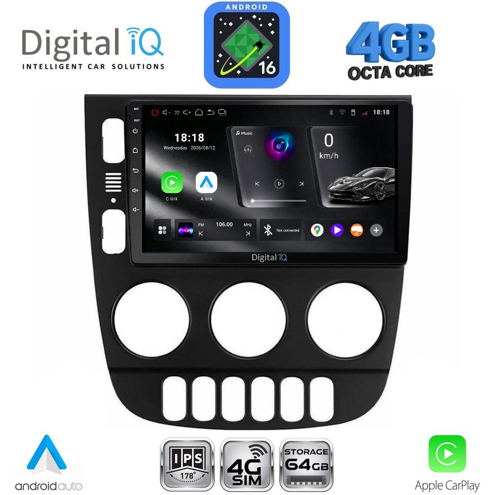 DIGITAL IQ RTG 6413_CPA (9inc) MULTIMEDIA TABLET for MERCEDES ML (W163) mod. 2002-2005 - WEXML.GR