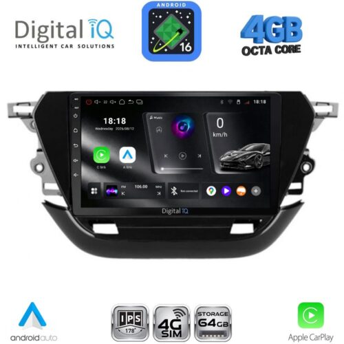 DIGITAL IQ RTG 6487_CPA (9inc) MULTIMEDIA TABLET for OPEL CORSA F mod. 2019-2024 - WEXML.GR
