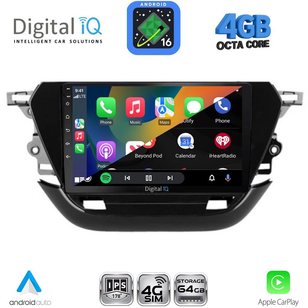 DIGITAL IQ RTG 6487_CPA (9inc) MULTIMEDIA TABLET for OPEL CORSA F mod. 2019-2024 - immagine 2
