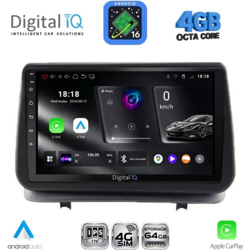 DIGITAL IQ RTG 6543_CPA (9inc) MULTIMEDIA TABLET for RENAULT CLIO mod. 2005-2011 - WEXML.GR