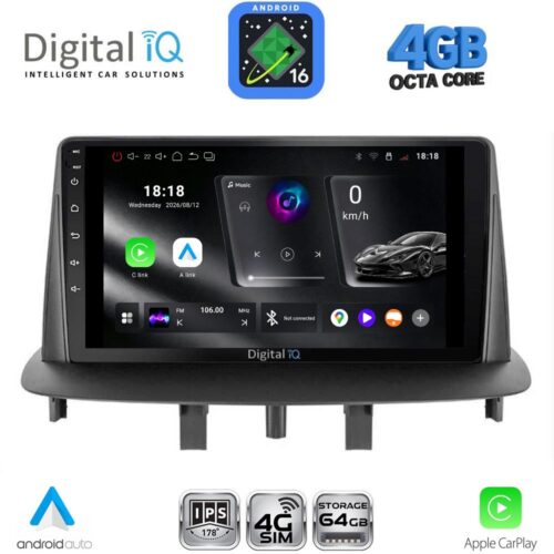 DIGITAL IQ RTG 6556_CPA (9inc) MULTIMEDIA TABLET for RENAULT MEGANE 3 mod. 2009-2016 - WEXML.GR