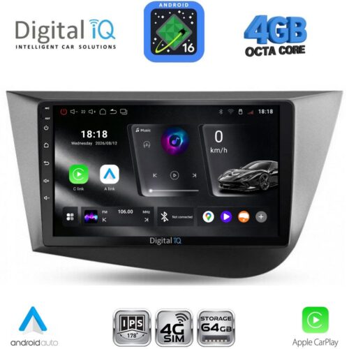 DIGITAL IQ RTG 6574_CPA (9inc) MULTIMEDIA TABLET for SEAT LEON mod. 2005-2012 - WEXML.GR
