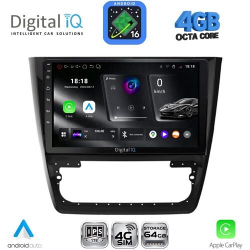 DIGITAL IQ RTG 6610_CPA (10inc) MULTIMEDIA TABLET for SKODA YETI mod. 2014-2018 - WEXML.GR