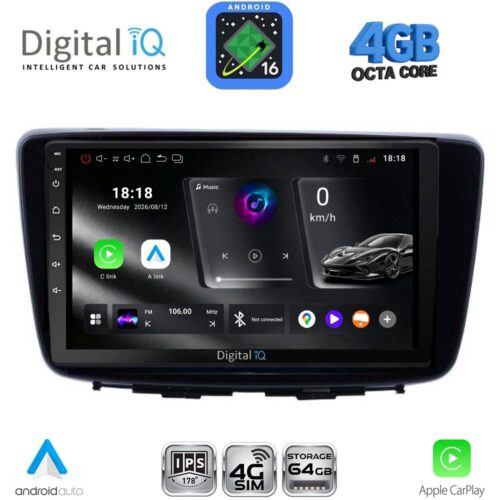 DIGITAL IQ RTG 6672_CPA (9inc) MULTIMEDIA TABLET for SUZUKI BALENO mod. 2016-2022 - WEXML.GR