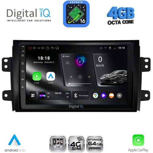 DIGITAL IQ RTG 6688_CPA (9inc) MULTIMEDIA TABLET for FIAT SEDICI – SUZUKI SX4 mod. 2005-2013 - WEXML.GR