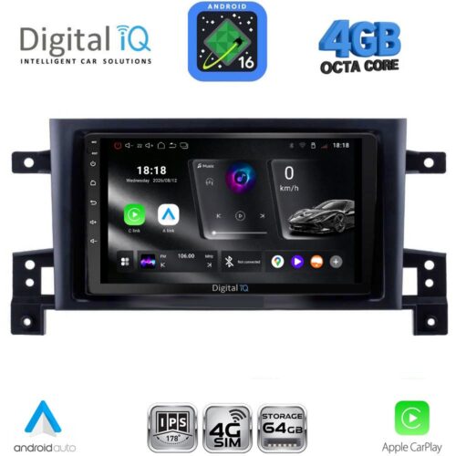 DIGITAL IQ RTG 6696_CPA (9inc) MULTIMEDIA TABLET for SUZUKI GRAND VITARA mod. 2005-2015 - WEXML.GR