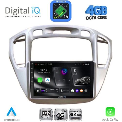 DIGITAL IQ RTG 6718_CPA (9inc) MULTIMEDIA TABLET for TOYOTA HIGHLANDER mod. 2002-2009 - WEXML.GR
