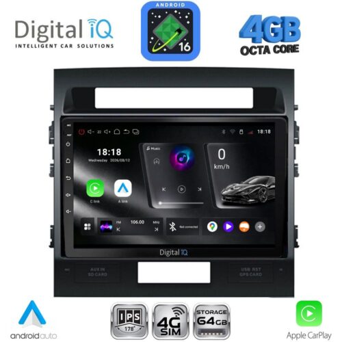DIGITAL IQ RTG 6724_CPA (10inc) MULTIMEDIA TABLET for TOYOTA LAND CRUISER mod. 2008-2015 - WEXML.GR