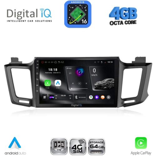 DIGITAL IQ RTG 6733_CPA (10inc) MULTIMEDIA TABLET for TOYOTA RAV 4 mod. 2013-2019 - WEXML.GR