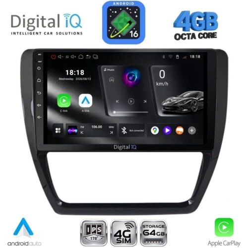 DIGITAL IQ RTG 6741_CPA (10inc) MULTIMEDIA TABLET for VW JETTA mod. 2010-2016 - WEXML.GR