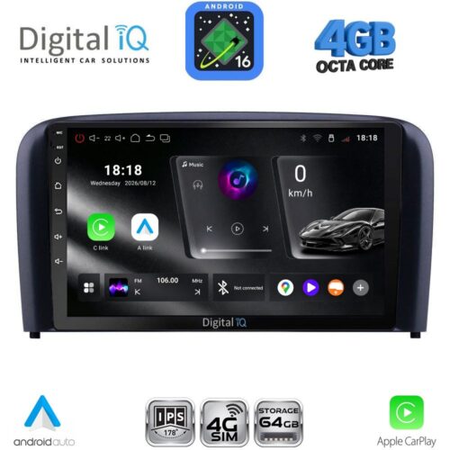 DIGITAL IQ RTG 6786_CPA (9inc) MULTIMEDIA TABLET for VOLVO S80 mod. 1998-2006 - WEXML.GR