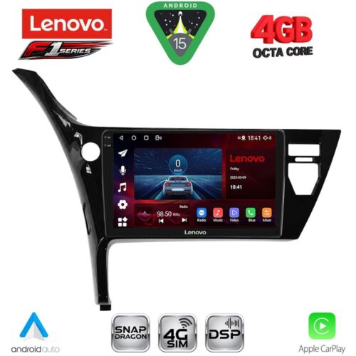 LENOVO SSQ 9703B_CPA (10inc) MULTIMEDIA TABLET for TOYOTA AURIS mod. 2015-2021 - WEXML.GR