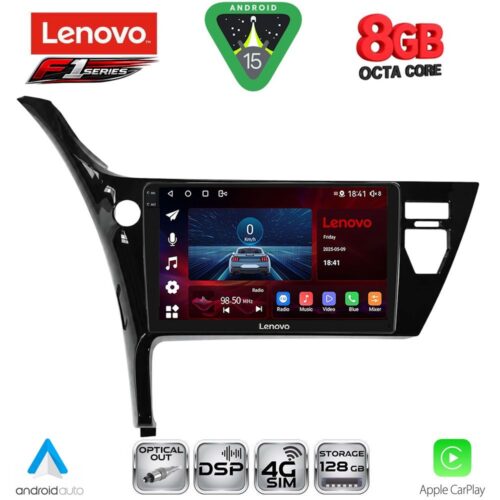 LENOVO SSR 10703B_CPA (10inc) MULTIMEDIA TABLET for TOYOTA AURIS mod. 2015-2021 - WEXML.GR