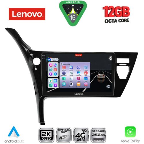 LENOVO SSZ 12703B_CPA (10inc) MULTIMEDIA TABLET for TOYOTA AURIS mod. 2015-2021 - WEXML.GR